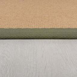 Herringbone Jute Border Rug - thumbnail 4