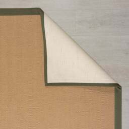 Herringbone Jute Border Rug - thumbnail 5