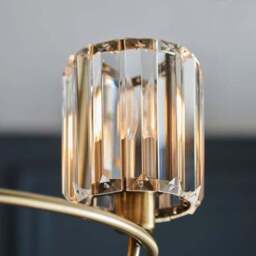 Vogue Laney Traditional 3 Light Semi Flush Ceiling Light - thumbnail 3