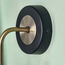 Florence Black Wall Light - thumbnail 3