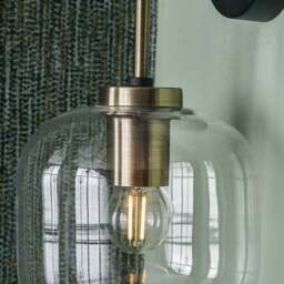 Florence Black Wall Light - thumbnail 2