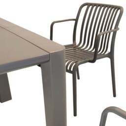Modura Henrik Rectangular Dining Table with 8 Alma Armchairs - thumbnail 2