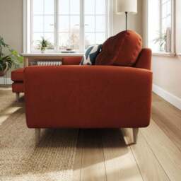 Sven Opulent Velvet Large Corner Chaise Sofa - thumbnail 2