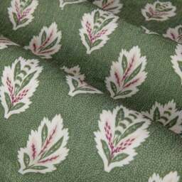Sanderson Sessile Leaf Pencil Pleat Curtains - thumbnail 3