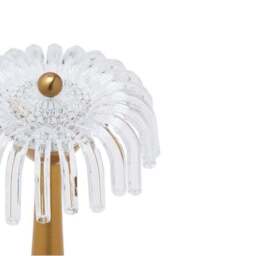 Hestia Bronze Base Crystal Trim Rechargeable Colour Changing LED Touch Table Lamp - thumbnail 6
