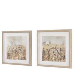 Cedar and Sage Set of 2 Spring Scene Framed Prints - thumbnail 5