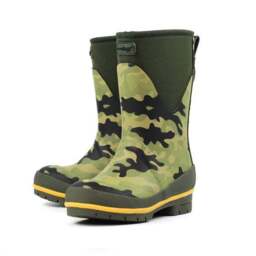 Kids Splash Camo Neoprene Wellington Boots - thumbnail 5