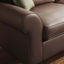 Flori Classic Leather 3 Seater Sofa - thumbnail 5