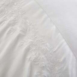 Dorma Norwood Emboidery 100% Cotton Duvet Cover & Pillowcase Set - thumbnail 5