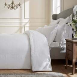 Dorma Norwood Emboidery 100% Cotton Duvet Cover & Pillowcase Set - thumbnail 3