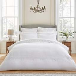 Dorma Norwood Emboidery 100% Cotton Duvet Cover & Pillowcase Set - thumbnail 1