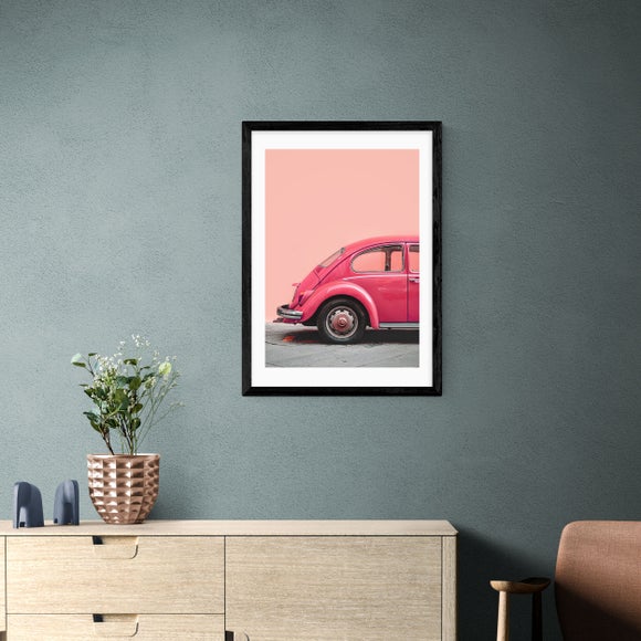 East End Prints Pink Bug Print - image 1