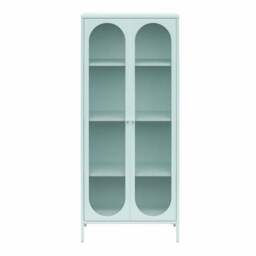 Luna Tall Fluted Sideboard, Glass - thumbnail 3
