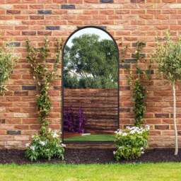Arcus Arched Indoor Outdoor Full Length Wall Mirror - thumbnail 2