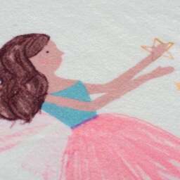 Meadow Fairies Washable Faux Fur Rug - thumbnail 2