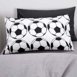 Football Duvet Cover and Pillowcase Twin Pack Set - thumbnail 3