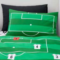 Football Duvet Cover and Pillowcase Twin Pack Set - thumbnail 4