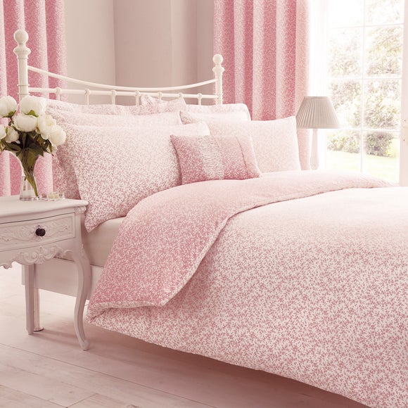 Annie Pink Reversible Duvet Cover and Pillowcase Set - image 1
