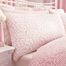 Annie Pink Reversible Duvet Cover and Pillowcase Set - thumbnail 2