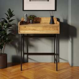 Bryant Compact Dressing Table with Mirror - thumbnail 1