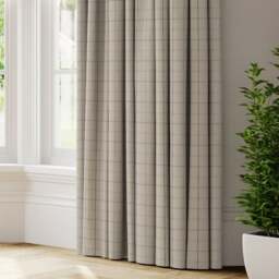 Nicole Check Made to Measure Curtains - thumbnail 1