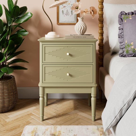 Ottilie 2 Drawer Bedside Table - image 1