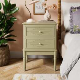 Ottilie 2 Drawer Bedside Table - thumbnail 1