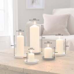 Essentials Pillar Candle - thumbnail 4