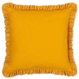 Furn. Daisy Frill Cotton Square Cushion - thumbnail 5