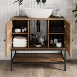 Fulton Vanity Unit, Pine Effect - thumbnail 2