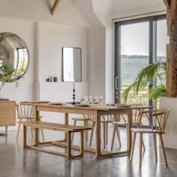 Cedar and Sage Avesta 6-8 Seater Extendable Dining Table - thumbnail 2