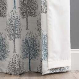 Jacquard Trees Eyelet Curtains - thumbnail 6