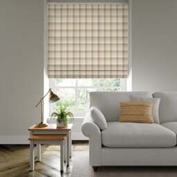 Highland Check Made to Measure Roman Blind - thumbnail 1
