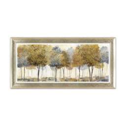Golden Forest Panoramic Framed Print - thumbnail 2