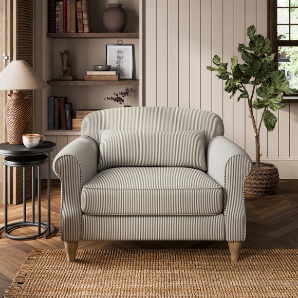 Millie Tiny Stripe Snuggle Chair - image 1