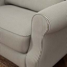 Millie Tiny Stripe Snuggle Chair - thumbnail 4