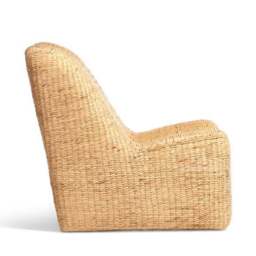 Desser Danish Rattan Armless Chair - thumbnail 5