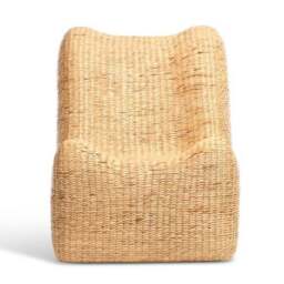 Desser Danish Rattan Armless Chair - thumbnail 3