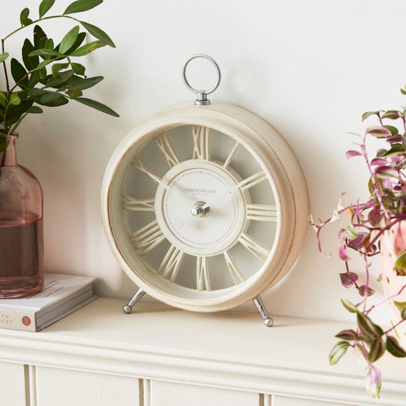 Churchgate Cream Mantel Clock - image 1