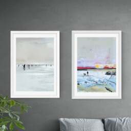 Set of 2 East End Prints Beach Walk Prints - thumbnail 1
