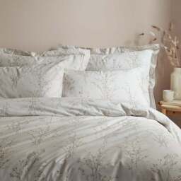 Chiltern Sketch Floral 100% Cotton Duvet Cover & Pillowcase Set - thumbnail 3