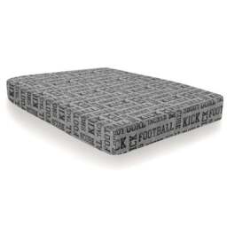 Football Grey Single Fitted Sheet - thumbnail 2