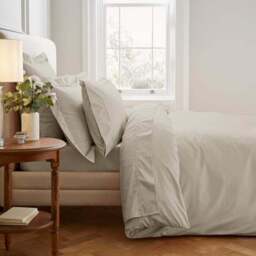 Dorma Crisp & Fresh 400 Thread Count Egyptian Cotton Percale Flat Sheet - thumbnail 2