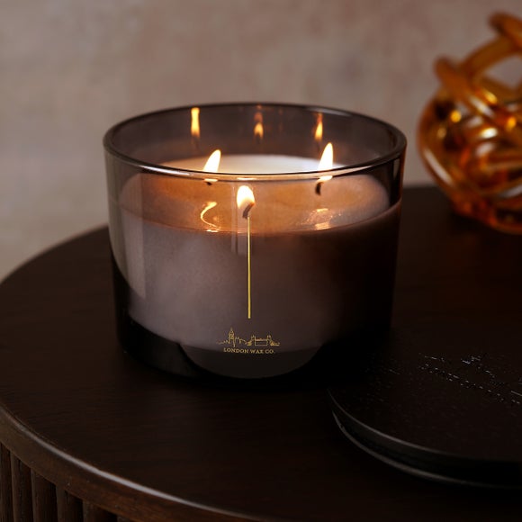 The London Wax Co Essence Of Time Cherry & Tobacco Multi Wick Candle - image 1