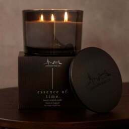 The London Wax Co Essence Of Time Cherry & Tobacco Multi Wick Candle - thumbnail 2