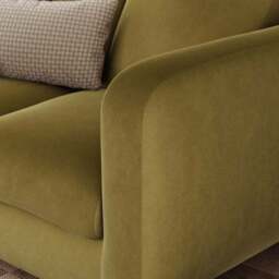 Luca Matte Soft Velvet 4 Seater Sofa - thumbnail 5