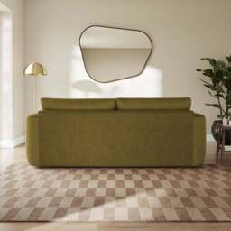 Luca Matte Soft Velvet 4 Seater Sofa - thumbnail 3