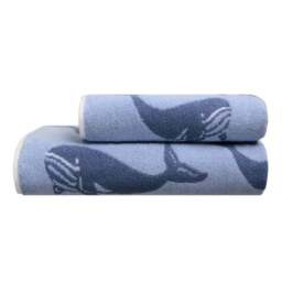 Webster Whale 100% Cotton Towel - thumbnail 5