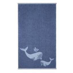Webster Whale 100% Cotton Towel - thumbnail 4