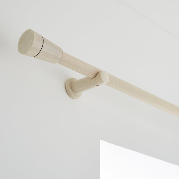 Flute Wood Curtain Pole - image 1